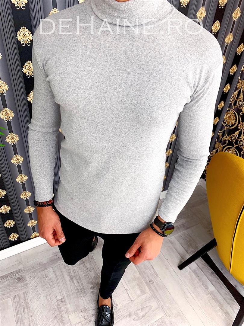 Helanca barbati gri slim fit zr a2916
